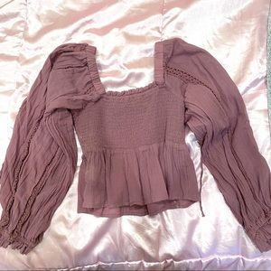 Plum Blouse